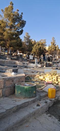 عکس ارامستان زیارت