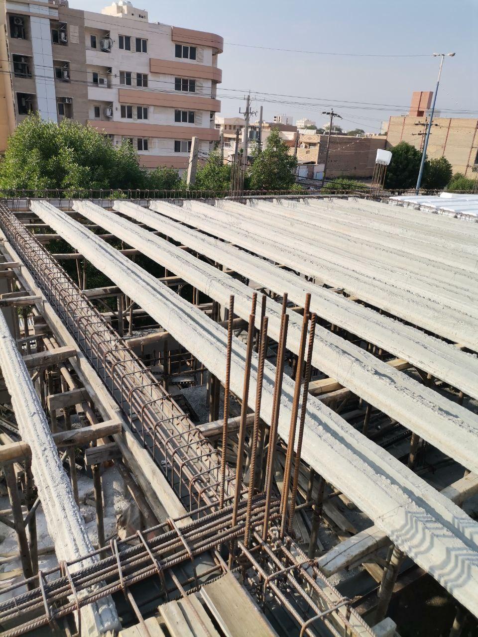 عکس تیرچه پیش تنیده خوزستان