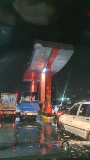 عکس پمپ بنزین ماهان تندیس