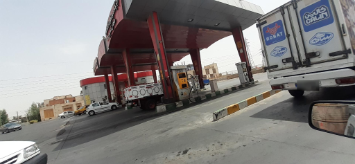 عکس پمپ بنزین ماهان تندیس