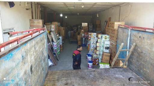 عکس باربری بزرگ جاوید ترابر 