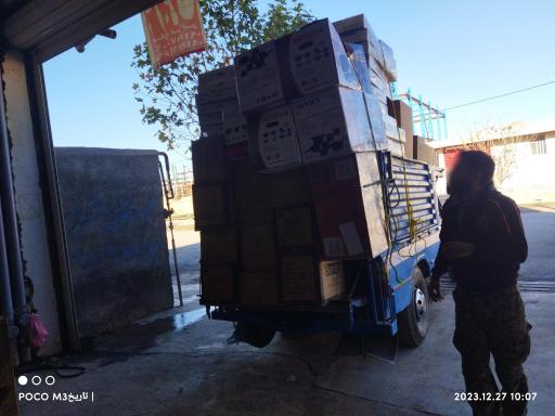 عکس باربری بزرگ جاوید ترابر 