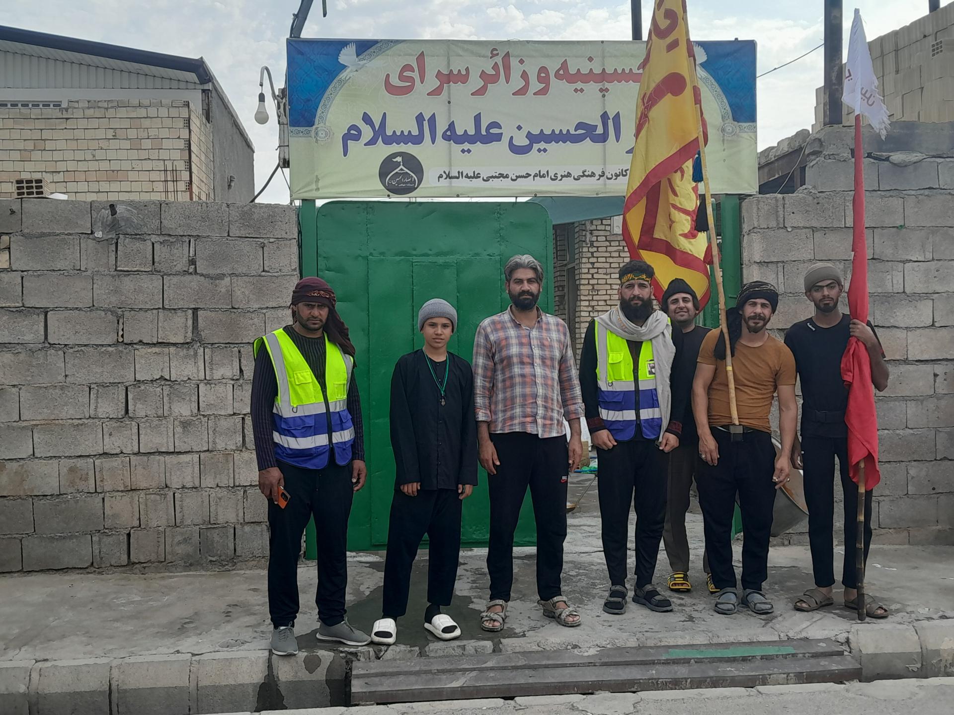 عکس حسینیه و زائرسرای انصارالحسین