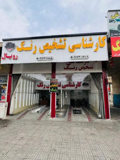 عکس کارشناسی رنگ خودرو رویال 