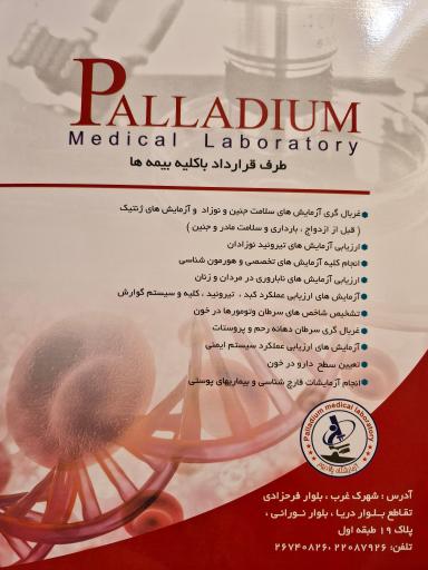 عکس آزمایشگاه پالادیوم