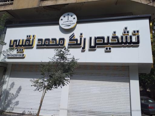 عکس کارشناسی رنگ خودرو محمد نقیبی