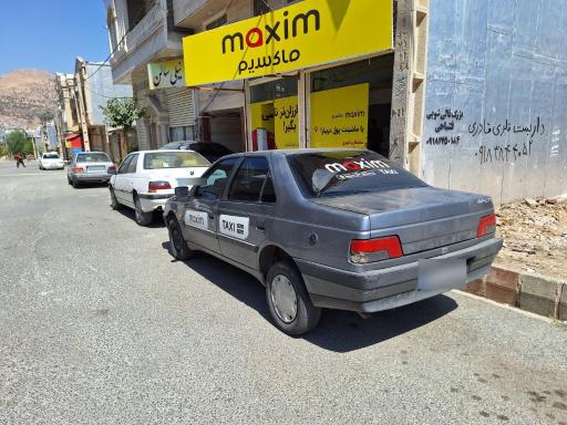 عکس دفتر تاکسی اینترنتی ماکسیم بانه