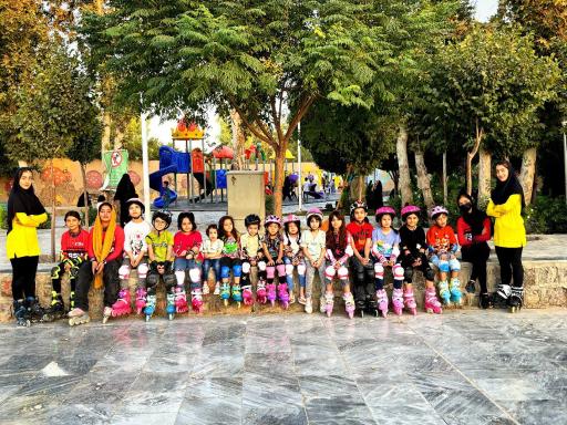 عکس آموزش اسکیت 