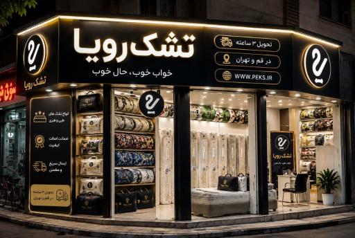 عکس نمایندگی تشک رویا 