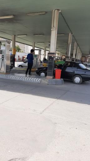 عکس جایگاه دو منظوره فرزانه (CNG و بنزین)