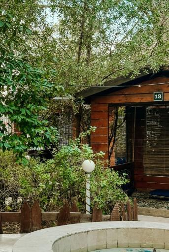 عکس باغ رستوران ترمه