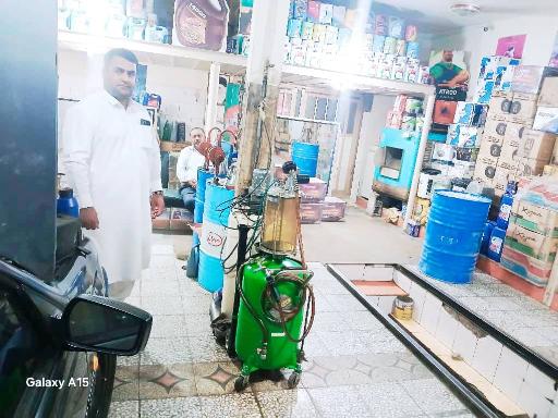 عکس تعویض روغن ناروئی