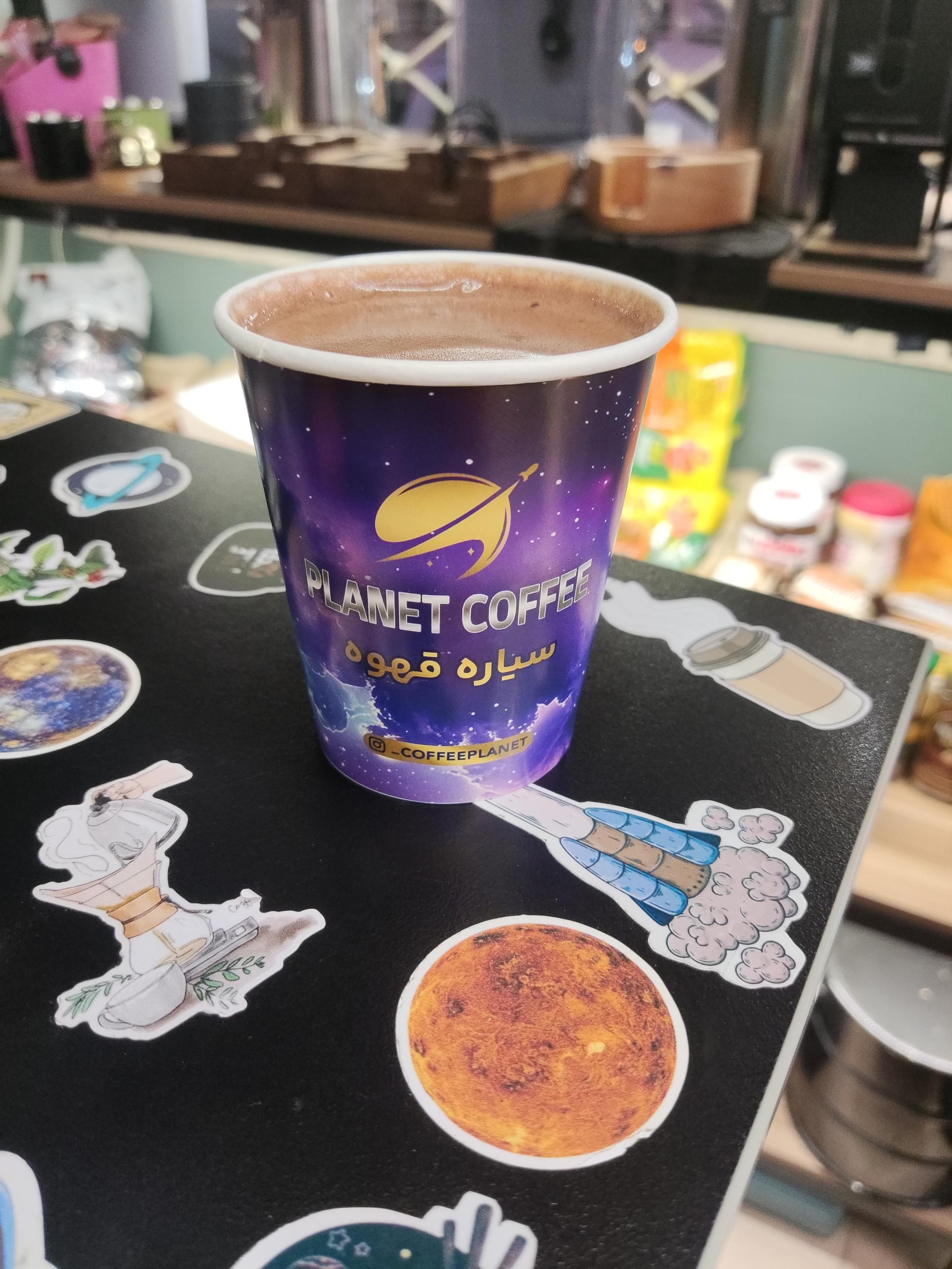 عکس سیاره قهوه