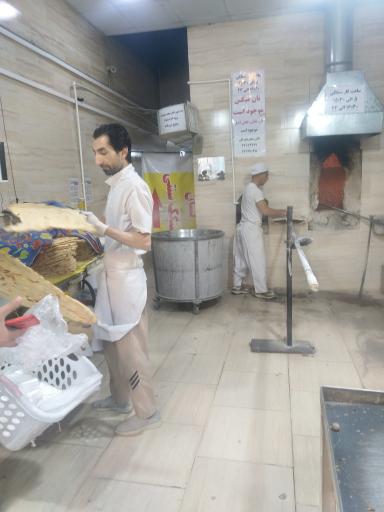 عکس نان سنگک سنتی متین