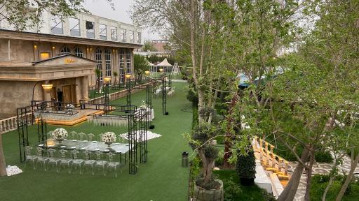 عکس باغ عمارت مهران