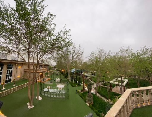 عکس باغ عمارت مهران