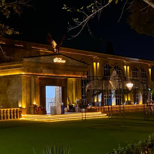 عکس باغ عمارت مهران