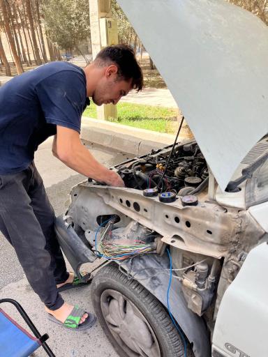 عکس خدمات برق خودروی رضا