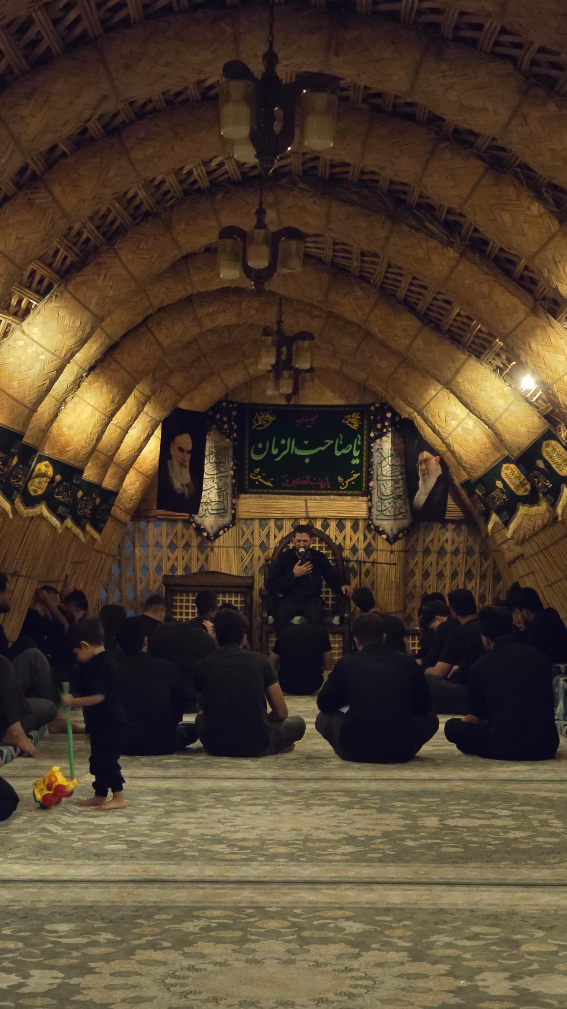 عکس خیمه گاه فرهنگی امام حسین