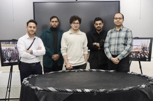 عکس سالن هوشمند تعاملی ساختمان شکرریز