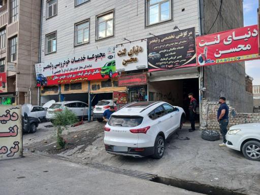 عکس دنیای لنت محسن
