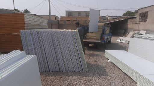 عکس سقف سوله ساندویچ پانل