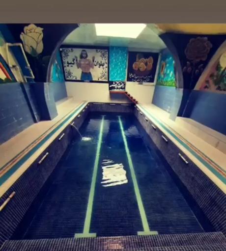 عکس استخر آبدرمانی هفت چشمه کیوی