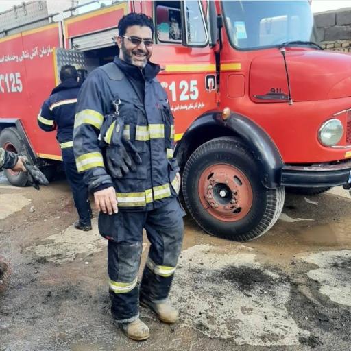 عکس آتش نشانی 15 خرداد