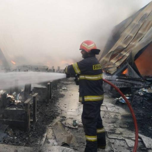 عکس آتش نشانی 15 خرداد