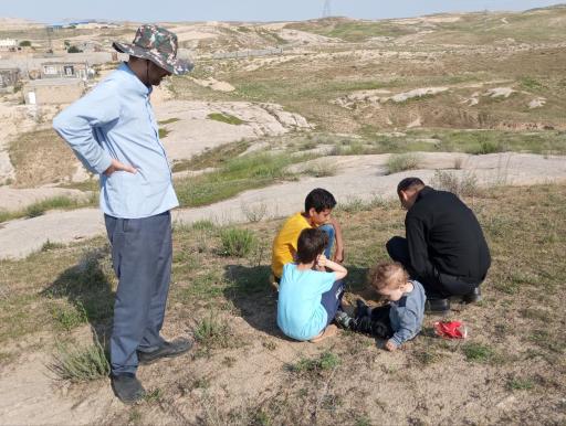 عکس تپه های سنگی باش ساروق