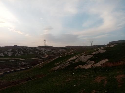 عکس تپه های سنگی باش ساروق