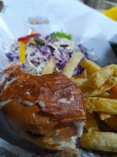 عکس فست‌فود علیز برگر