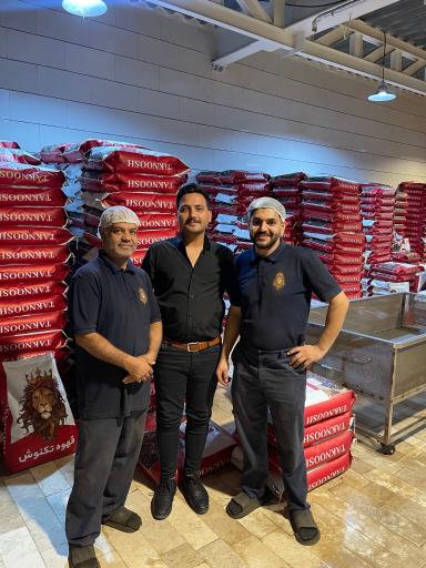 عکس پخش قهوه کیان بیرجند