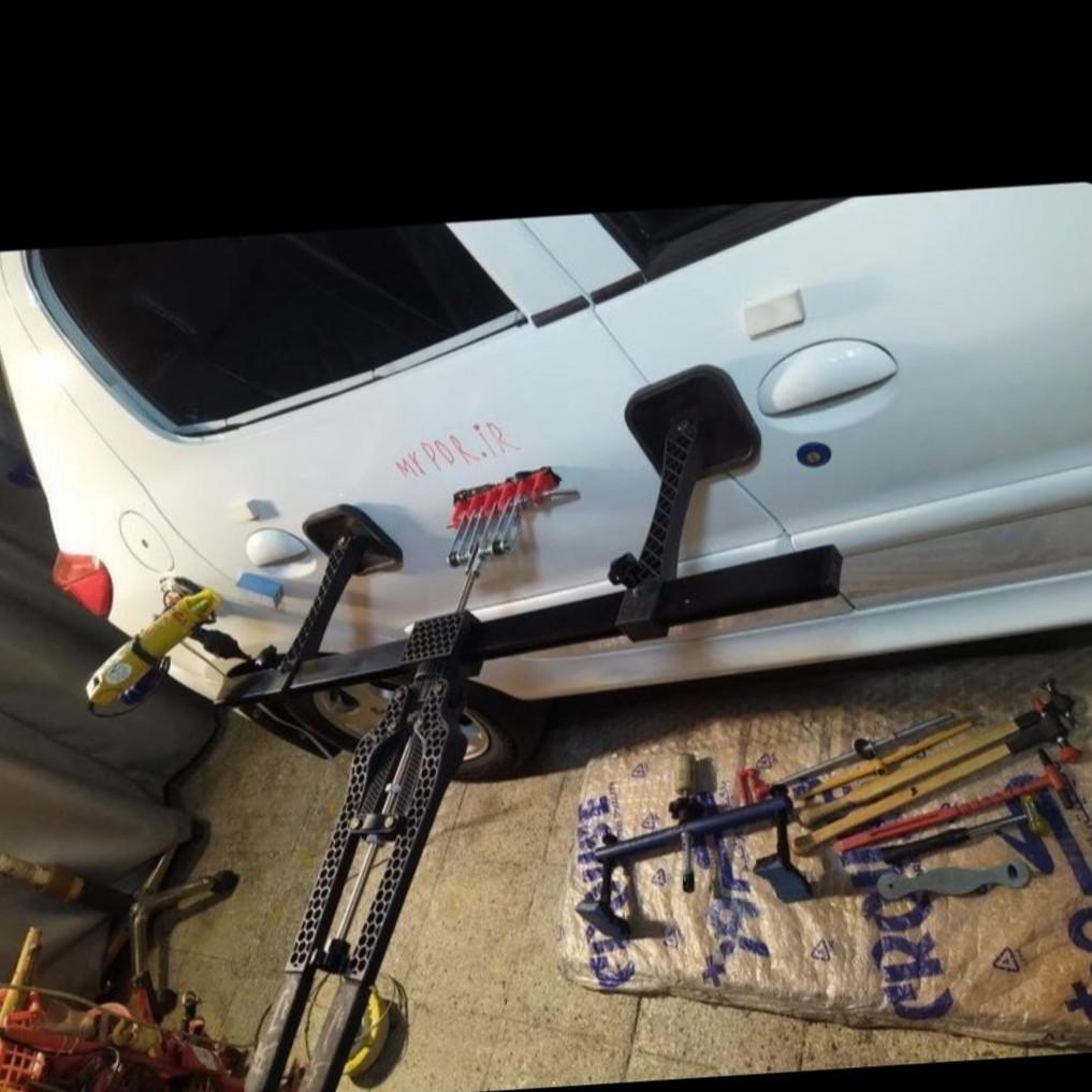 عکس کارگاه صافکاری بهرام طاهری