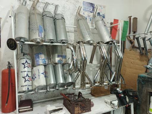 عکس اگزوز سازی رضا مشهد