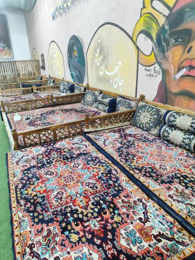 عکس سفره خانه شبستان