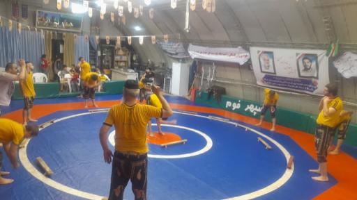 عکس زورخانه دارالشهدا تهران -ذکرخانه