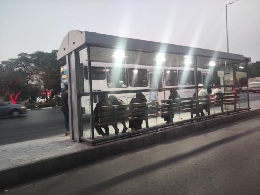 عکس ایستگاه اتوبوس هاشمیه
