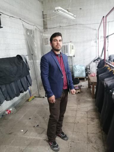 عکس تولیدی کت و شلوار فردین