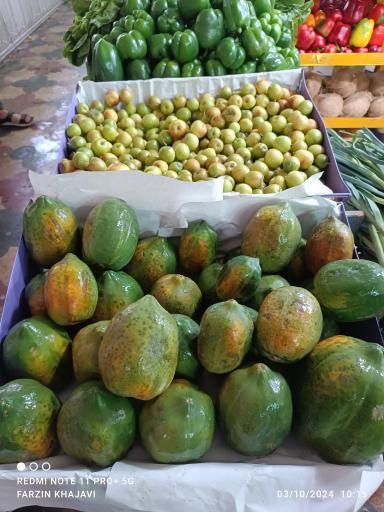 عکس بازار میوه و تره بار