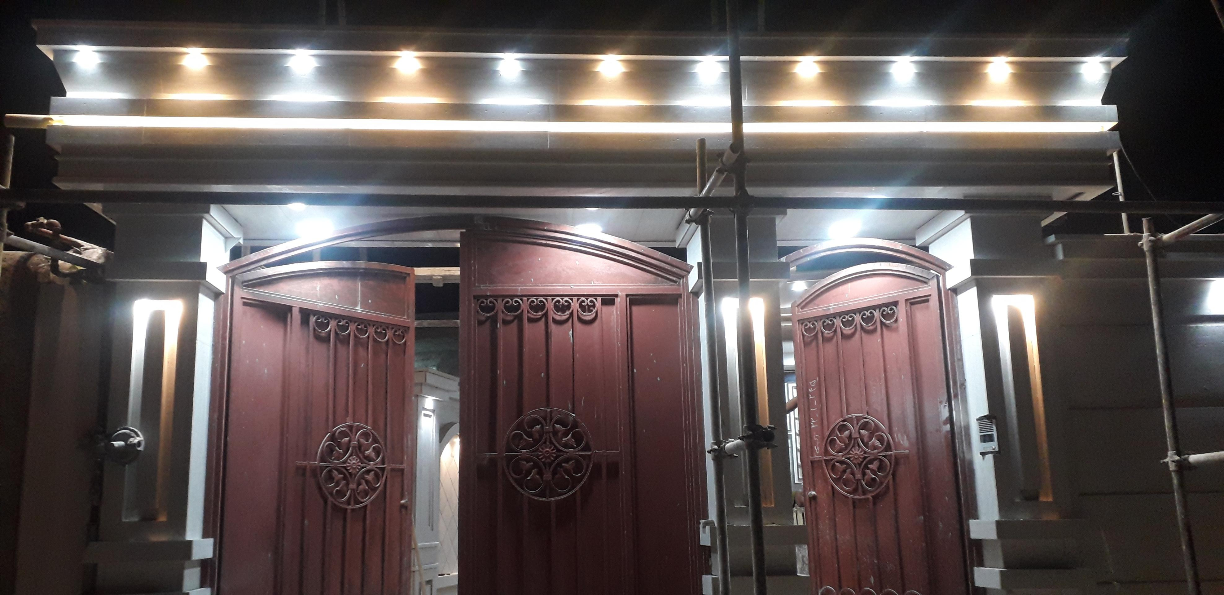 عکس برق کشی ساختمان احسان