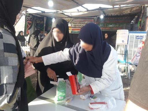 عکس موکب مردمی انصارالحسین علیه‌السلام 