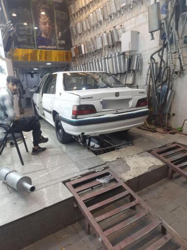 عکس خدمات اگزوز حسین