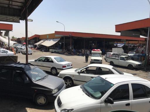 عکس میدان مرکزی میوه و تره بار تهران فاز دو