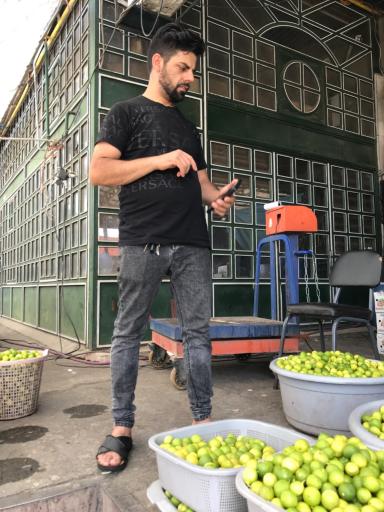 عکس میدان مرکزی میوه و تره بار تهران فاز دو