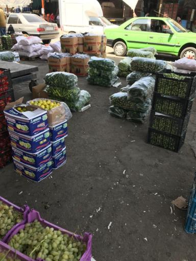 عکس میدان مرکزی میوه و تره بار تهران فاز دو