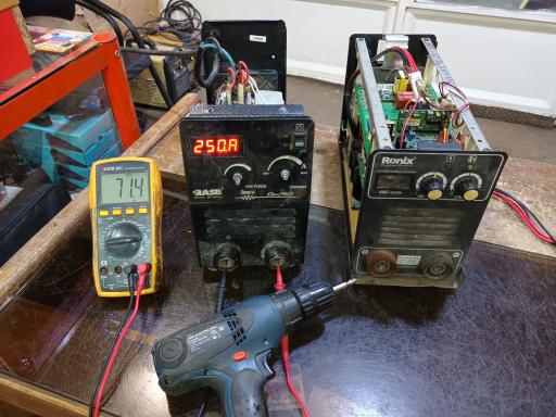 عکس تعمیرگاه جوش اینورتر آریامن 