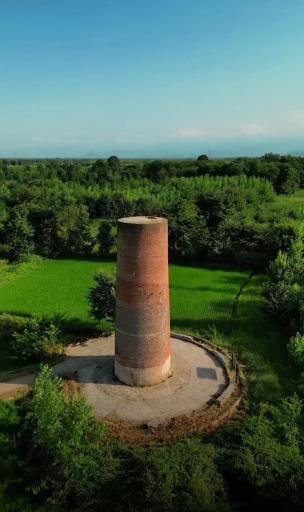 عکس مناره تاریخی گسکر