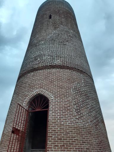 عکس مناره تاریخی گسکر