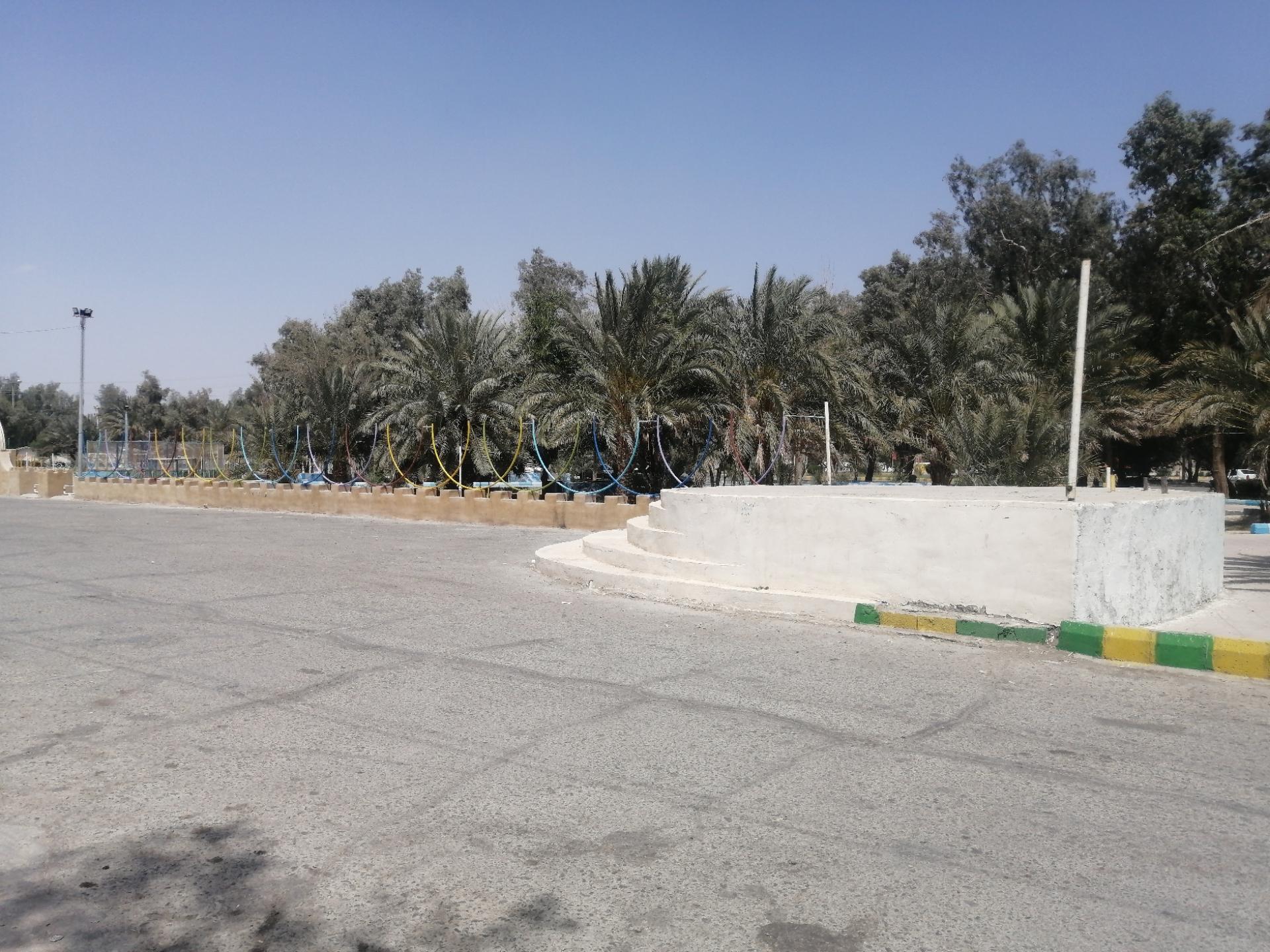 عکس فضای سبز فرمانداری